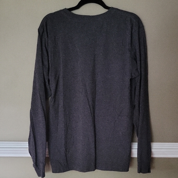 Carhartt Men's Charcoal Long Sleeve Tee Size Medium - Picture 4 of 9